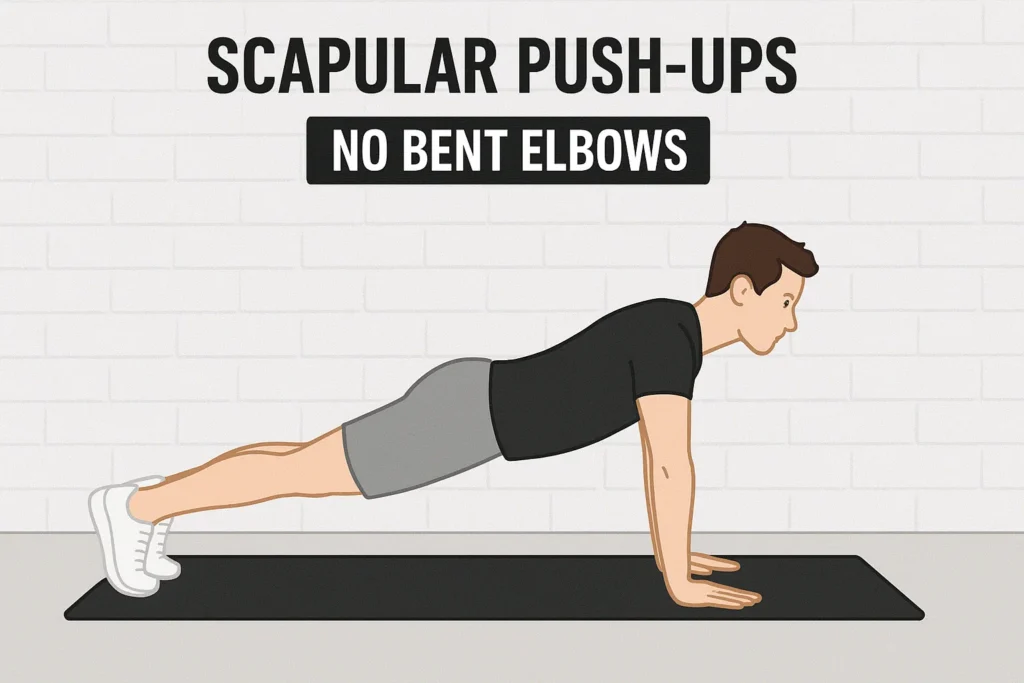 Scapular Push-Ups Form
