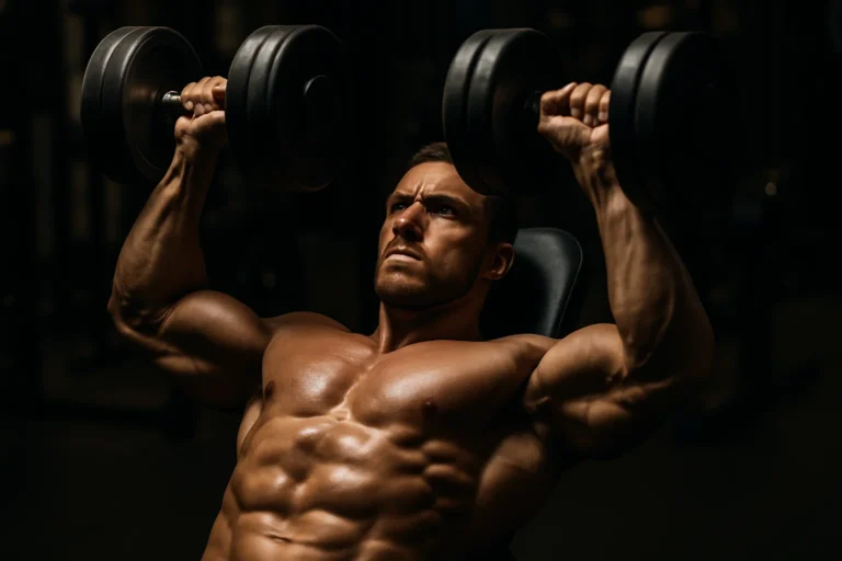 dumbbell bench press