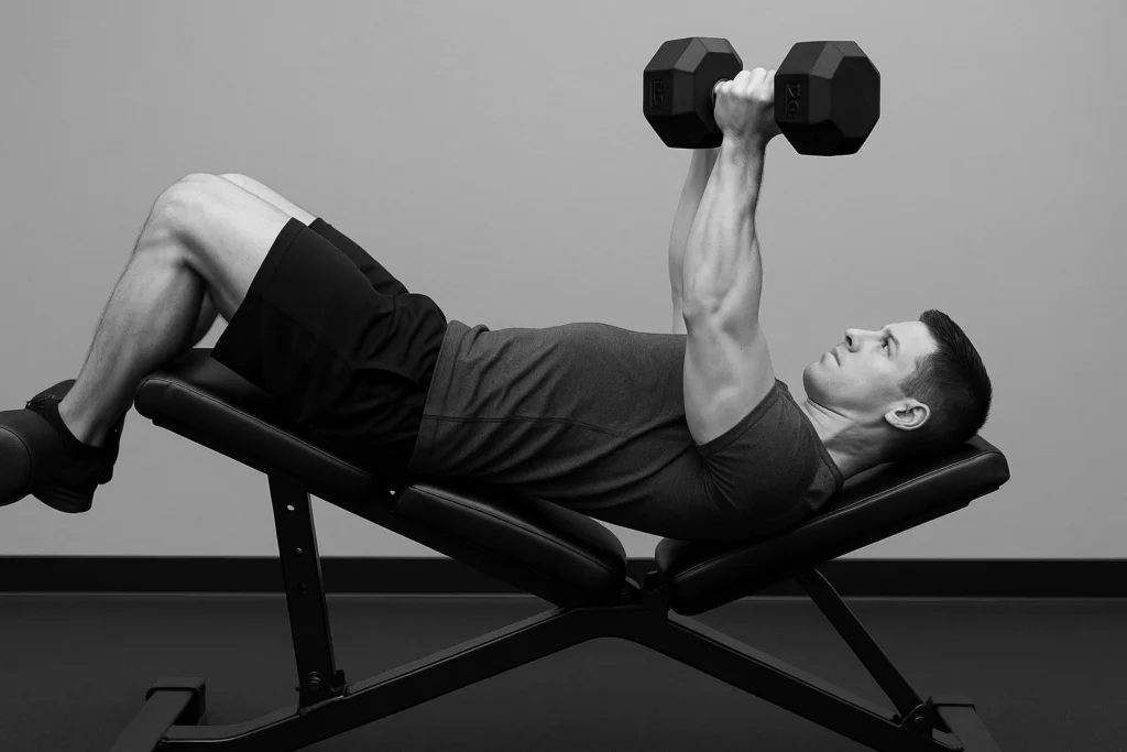 Decline Dumbbell Press