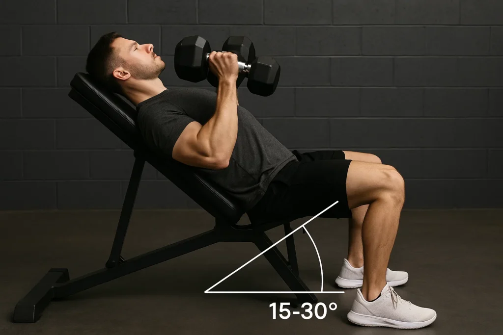 Incline Dumbbell Press
